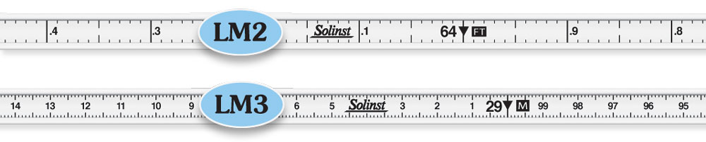 Nastro piatto in PVDF marcato al laser ogni mm: Freatimetro Solinst 105 Well Casing & Depth Indicator